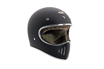 THH ヘルメット　TT-03　ブラックカーボン　試着のみ THH TT-03 ブラックカーボン レトロ フルフェイス ヘルメット